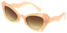 80483 Women's Plastic Medium Cat Eye w/ Butterfly Shape Frame