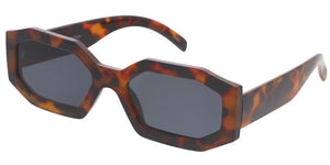 80498 Unisex Plastic Medium Heptagonal Frame