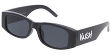 80511KSH KUSH Unisex Plastic Small Rectangular Hipster Vintage Inspired Frame