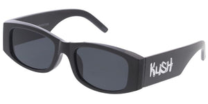 80511KSH KUSH Unisex Plastic Small Rectangular Hipster Vintage Inspired Frame