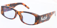 80511KSH KUSH Unisex Plastic Small Rectangular Hipster Vintage Inspired Frame