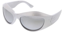 80515 Unisex Plastic Large Futuristic Wrap Frame