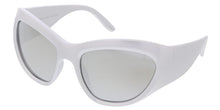80521 Unisex Plastic Large Wrap Around Futuristic Frame