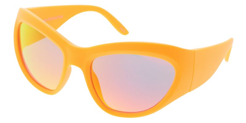 80521 Unisex Plastic Large Wrap Around Futuristic Frame
