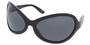 80539 Unisex Plastic Large Wrap Around Futuristic Frame