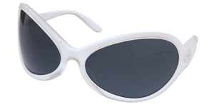 80539 Unisex Plastic Large Wrap Around Futuristic Frame