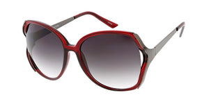 8474 Women's Plastic Oversized Open Frame