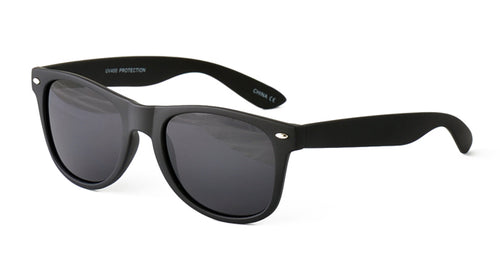 8864-BLK/SFT Unisex Plastic Classic Soft Rubberized Finish Black WF (Single Color)