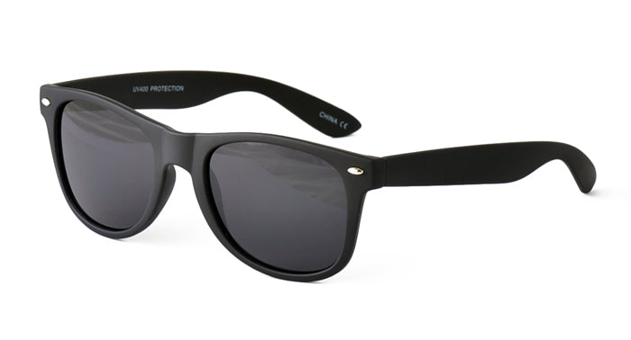 8864-BLK/SFT Unisex Plastic Classic Soft Rubberized Finish Black WF (Single Color)