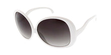 8984 Women's Oversized Plastic Frame Dropped Temples