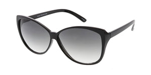 8991 Women's Plastic Large Cat Eye Frame