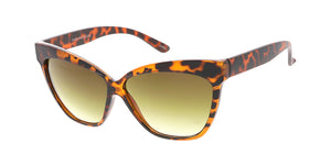 9007 Women's Plastic Large Cat Eye Frame