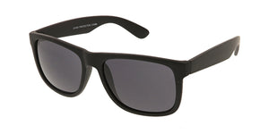 9017RN Men's Plastic Casual Square Frame w/ Soft Rubberized Finish
