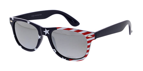 9053USA/MIR Unisex Plastic WF Frame w/ USA Flag Print