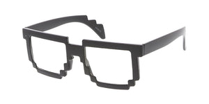 9203CLR Unisex Plastic Medium Pixel Novelty Frame w/ Clear Lens