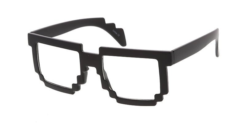 9203CLR Unisex Plastic Medium Pixel Novelty Frame w/ Clear Lens