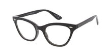 9219CLR Women's Plastic Small Classic Rockabilly Vintage Inspired Cat Eye Frame w/ Clear Lens