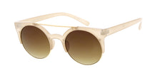 9437 Unisex Combo Medium Rounded Half Frame Vintage Inspired Frame