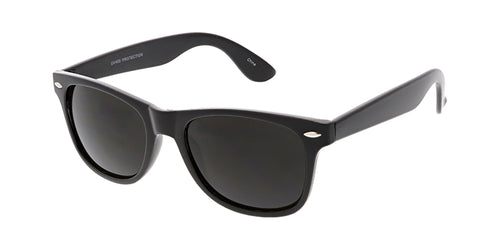 9473-BLK Unisex Plastic Black WF Frame (Single Color)