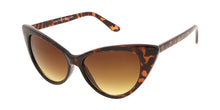 9498 Women's Plastic Thin Cat Eye