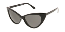 9498 Women's Plastic Thin Cat Eye