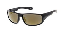 9618RV Men's Plastic Casual Small Square Frame w/ Color Mirror Lens