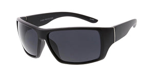 9636ME Men's Plastic Casual Square Frame w/ Metal Accent Hinge