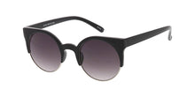 9717 Unisex Combo Medium Round Hipster Half Frame