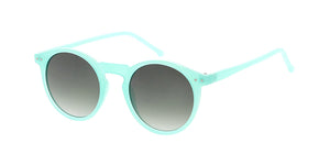9729COL Unisex Plastic Round Hipster Thin Jelly Color Frames