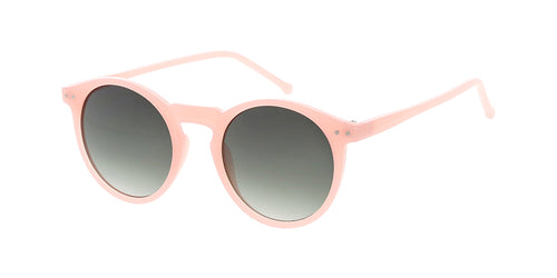 9729COL Unisex Plastic Round Hipster Thin Jelly Color Frames