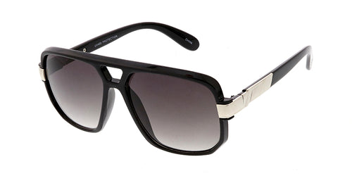 9762 Unisex Plastic 80s Square Frame