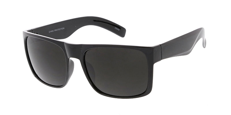 9815ME Men's Plastic Casual Large Rectangular Frame