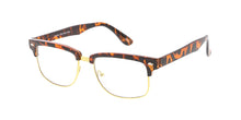 9831CLR Unisex Combo Small Square Clubbers w/ Clear Lens