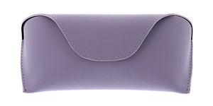 C2081COL Medium Sized Soft Faux Leather Sunglass Eyewear Case w/ Magnetic Closure