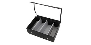 [4-PACK] HT-8023CLR 4-piece Personal Display Tray w/ Clear Cover