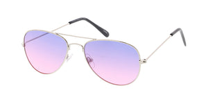 K3003 Kids' Metal Aviator w/ Two Tone Lens