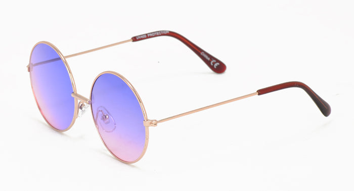 K3007 Kids' Metal Round Frame w/ Two Tone Lens