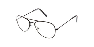 K3009CLR Kids' Metal Aviator w/ Clear Lens