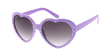K6460G Girls' Plastic Polka Dot Heart Frame
