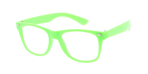 K6502CLR Kids' Plastic WF Color Frame w/ Clear Lens