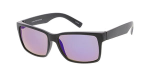K6560B Kids' Plastic Square Matte Color Frame w/ Color Mirror Lens