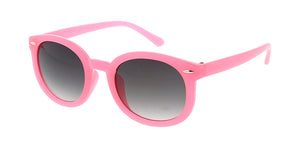 K6596G Kids' Plastic Hipster Round Frame