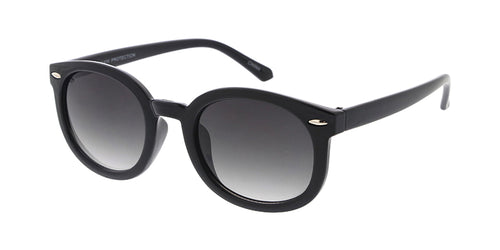 K6596G Kids' Plastic Hipster Round Frame