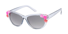 K6607G/FLR Kids' Plastic Frame w/ Floral Accents