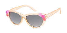 K6607G/FLR Kids' Plastic Frame w/ Floral Accents