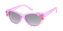 K6607G/FLR Kids' Plastic Frame w/ Floral Accents
