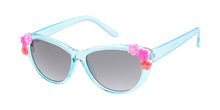K6607G/FLR Kids' Plastic Frame w/ Floral Accents