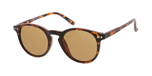 K6612 Kids' Plastic Retro Round Hipster Frame