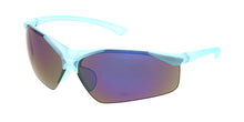K6623B/RV Kids' Plastic Boys Sports Half Frame w/ Color Mirror Lens