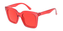 K6644CRY/COL Kids' Plastic Square Fashion Crystal Color Frame w/ Color Lens